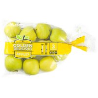 Gold Delicious Apples, 3lb Bag