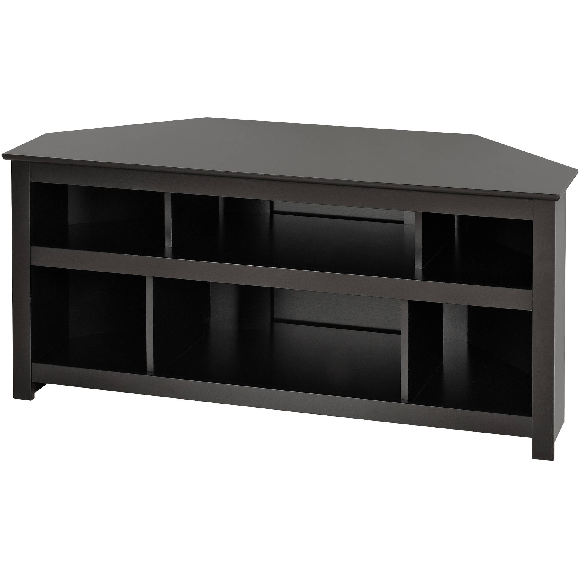 Black Vasari Corner Flat Panel Plasma/LCD TV Console