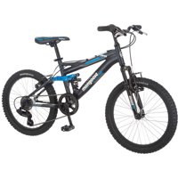 20" Mongoose Ledge 2.1 Boys' Mountain Bike, Black