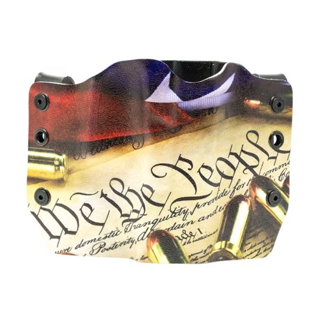 Wes Unseld Bullets - Outlaw Holsters: We The People Bullets OWB Kydex Gun Holster for SIG 239, Right Handed.