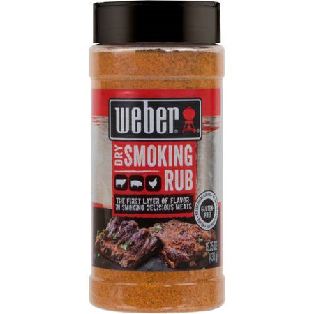 Weber® Smoking and Barbecuing Dry Rub 15.25 oz. (Best Baby Back Rib Rub For Smoking)
