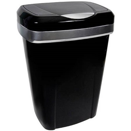 trash can touch lid