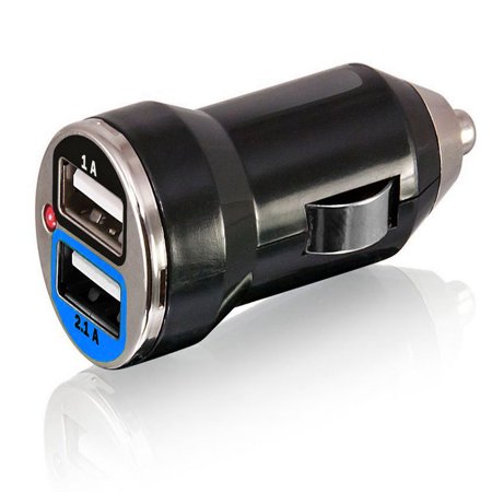 EpicDealz Dual USB Car Charger 3.1Amp 15.5W - 1.0&2.1A Smart Power Supply For Samsung Galaxy Stratosphere II i415 (Verizon) -