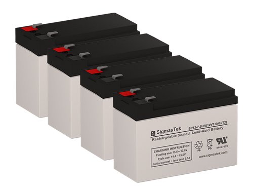 Cyberpower Replacement - CyberPower OR2200 Replacement Batteries (12V 7.5AH ) (Set of 4)