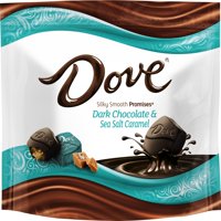 Dove Promises, Sea Salt And Caramel Dark Chocolate Candy, 7.61 Oz