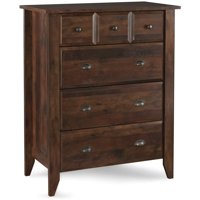 Better Homes & Gardens Leighton 4-Drawer Dresser, Rustic Cherry Finish