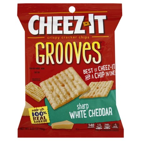 Cheez-It Crispy Cracker Chips Sharp White Cheddar, 3.25 OZ - Walmart.com