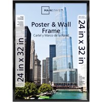 Mainstays 24x32 Trendsetter Poster and Picture Frame, Black