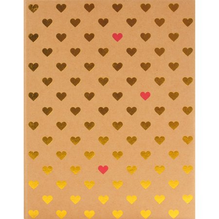 - Pinnacle Gold Foil Hearts Photo Album, Holds 208 - 4