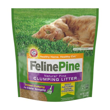 Automatic Pipe - Feline Pine Cat Litter Clumping, 8-lb