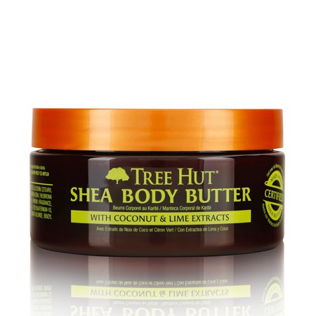 - Tree Hut Moisturizing Shea Body Butter, Coconut & Lime, 7oz