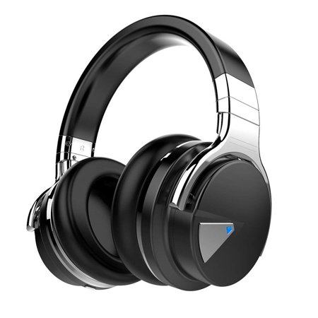 COWIN E7 Active Noise Cancelling Headphones Bluetooth Headphones with Mic Deep Bass Wireless Headphones Over