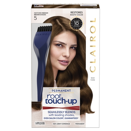 Clairol Root Touch-Up Permanent Hair Color, 5 Medium (Best Root Lift Product For Fine Hair)