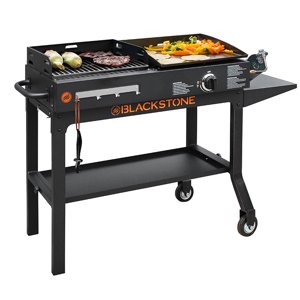 Deals on Blackstone Duo 17-in Griddle and Charcoal Grill Combo