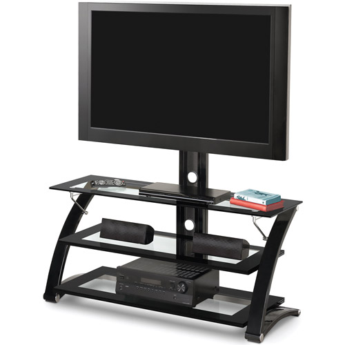 Spar Glass and Metal TV Stand for TVs up to 65''