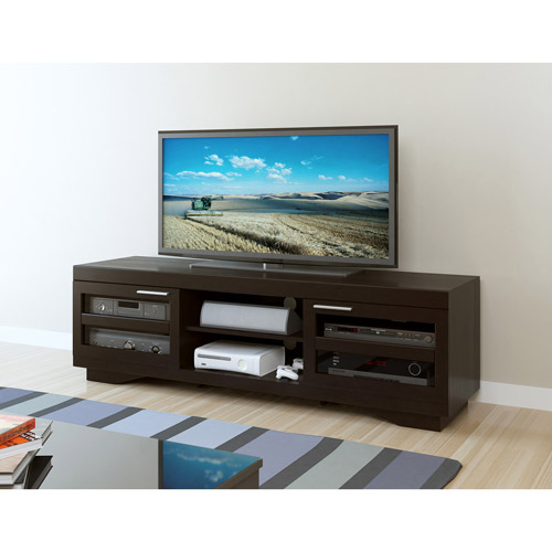 Sonax Granville Wood Veneer TV Stand for TVs up to 80'', Multiple Finishes