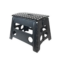 Core Pacific 12" Step Stool Black With White Dots