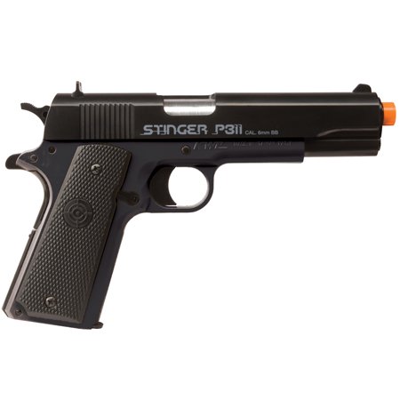 Crosman Elite Stinger ASP311B Airsoft pistol 325 FPS black Spring (Best Beginner Airsoft Pistol)