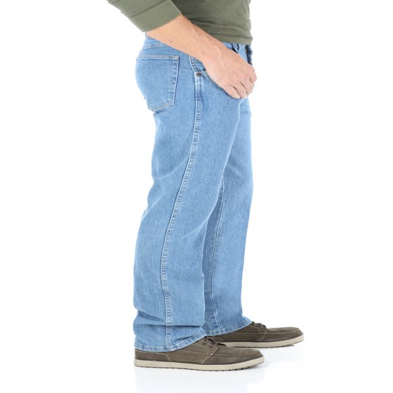 Wrangler - Men's Regular Fit Jean with Comfort Flex waistband - Walmart.com