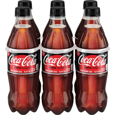 Coca-Cola Zero Sugar Soda, 16.9 Fl Oz, 6 Count - Walmart.com