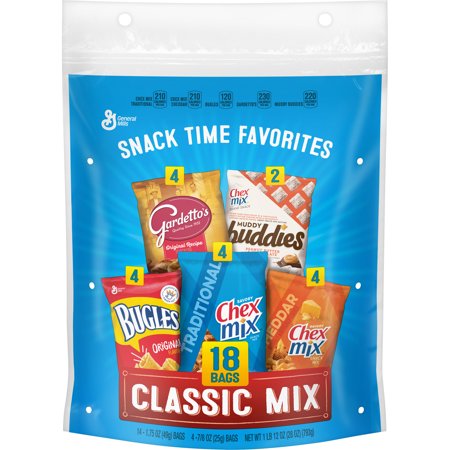 General Mills Snack Time Favorites Mix 18 Bags, 28