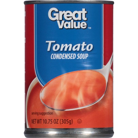 (3 Pack) Great Value Condensed Soup, Tomato, 10.75