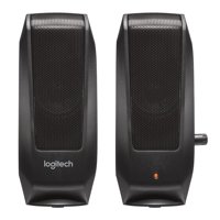 Logitech S120 Desktop Speaker System, Black