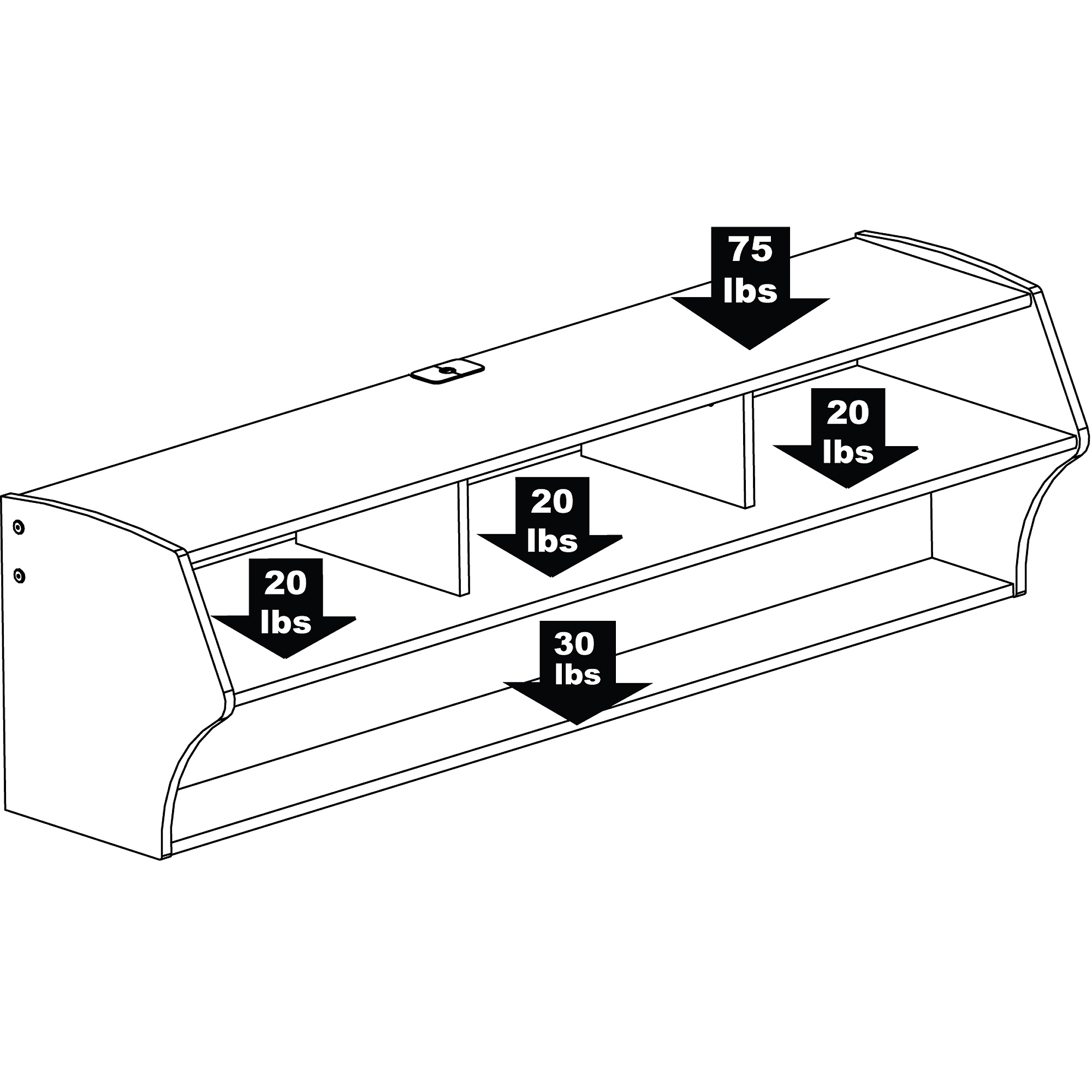 Altus Plus Floating TV Stand for TVs up to 60''