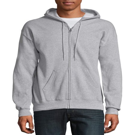 Hanes Big & Tall Men's EcoSmart Fleece Zip Pullover Hoodie with Front (Best Quarter Zip Fleece)