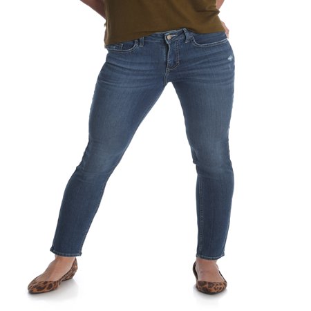 lee riders women's slender stretch straight jean