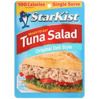(4 Pack) StarKist Ready-to-Eat Tuna Salad, Original Deli Style, 3 Ounce Pouch
