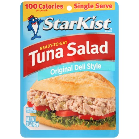 (4 Pack) StarKist Ready-to-Eat Tuna Salad, Original Deli Style, 3 Ounce