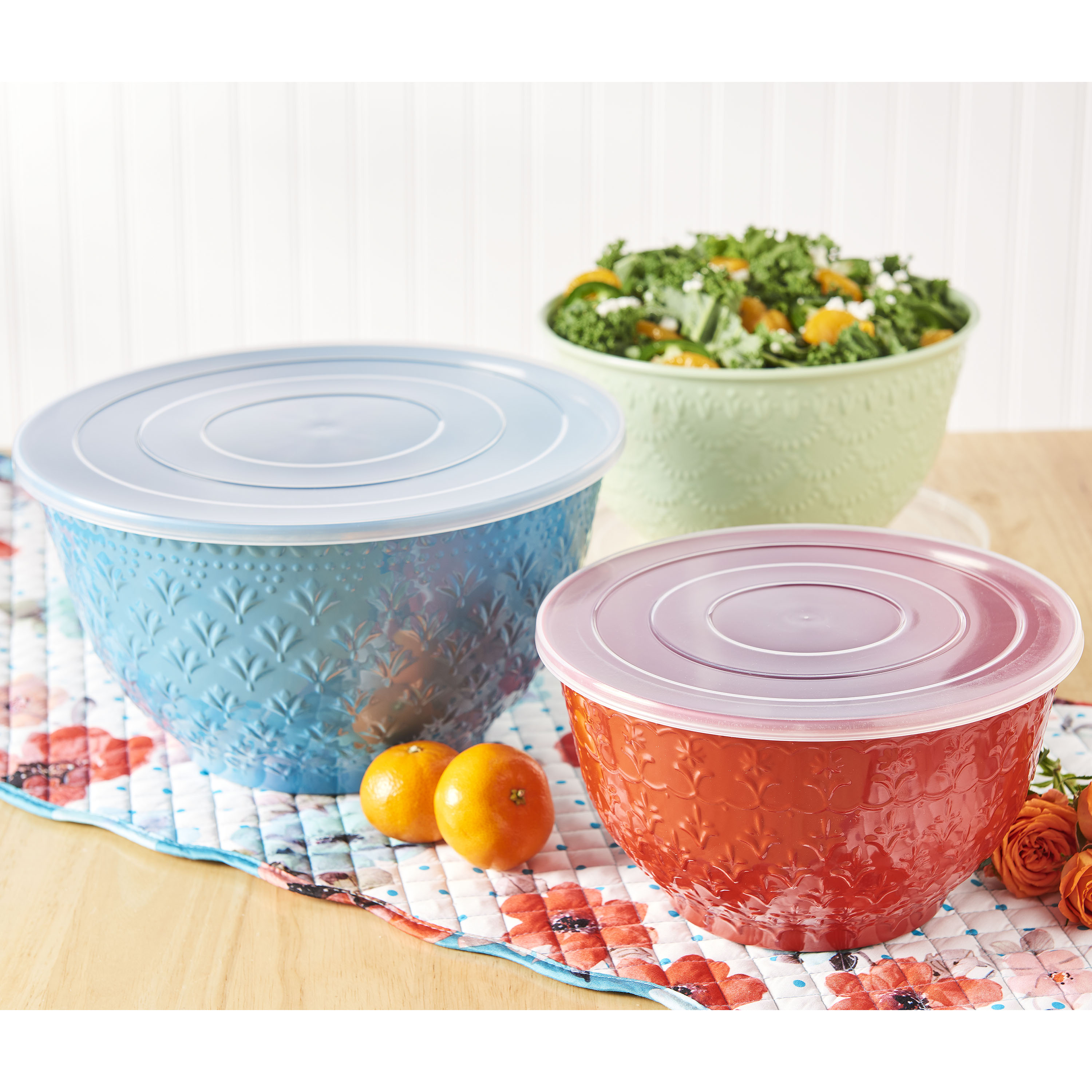Home & Garden 3 22OZ 1 CHILL... SERVING BOWLS COOLWARE 8PC SERVING SET