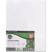 Simply Canvas Panels, 11" x 14", 3 pk