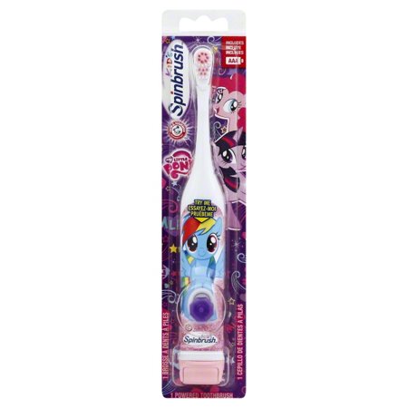 - Arm & Hammer Kid's Spinbursh My Little Pony Powered Toothbrush