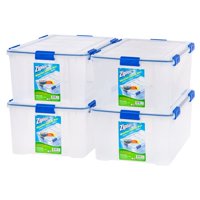 Ziploc 60 Qt./15 Gal. WeatherShield Storage Box, (Available in Single or 4 Pack)