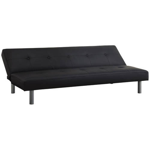 DHP Nola Tufted Futon, Black