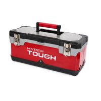 Hyper Tough 20-Inch Stainless Steel & Plastic Tool Box