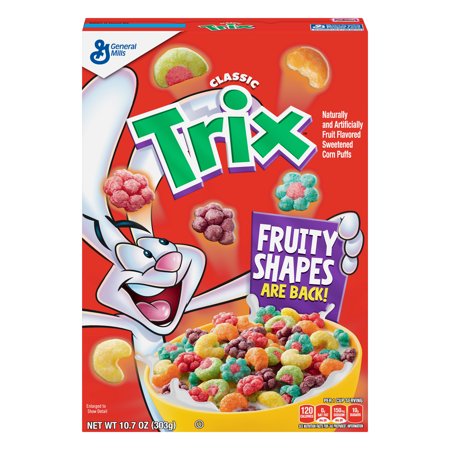 General Mills Trix Breakfast Cereal, 10.7 oz Box - Walmart.com