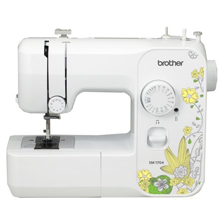 Brother SM1704 Lightweight, Full Size Sewing Machine With 17 Stitches and 4 Sewing (Best Brother Sewing Machine)