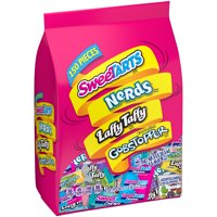 Nestle Assorted Candy Variety Pack, Sweetarts, Nerds, Laffy Taffy & Gobstopper, 3 Lb