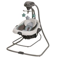 Graco Duet Connect LX Baby Swing and Bouncer, Manor