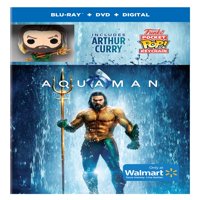 Aquaman (Walmart Exclusive) (Blu-ray + DVD + Digital Copy + Funko Pop Keychain)