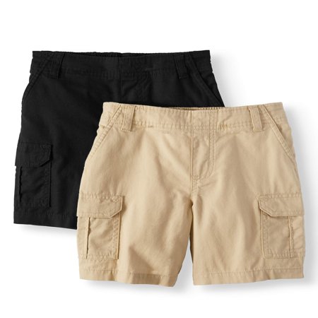 - Essential Denim and Cargo Shorts, 2-Piece Multi-Pack Set (Little Boys & Big Boys)
