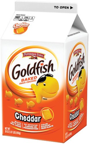 Pepperidge Farm Goldfish Cheddar Crackers, 30 oz. Carton - Walmart.com