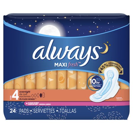 walmart always maxi