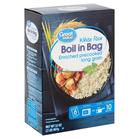 boil bag rice value count oz walmart