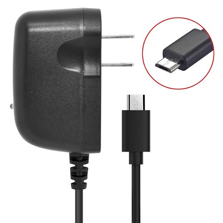 Home Wall Travel Charger For Samsung Rugby III Cell Phones [by NEM - 3 feet Long Cord]