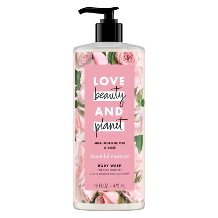 - Love Beauty And Planet Moisturizing Body Wash Murumuru Butter & Rose 16 oz