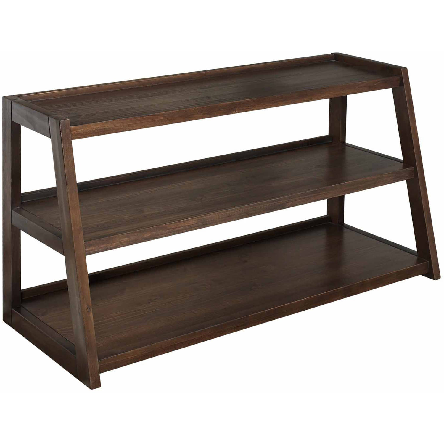 TV Stand in Medium Saddle Brown